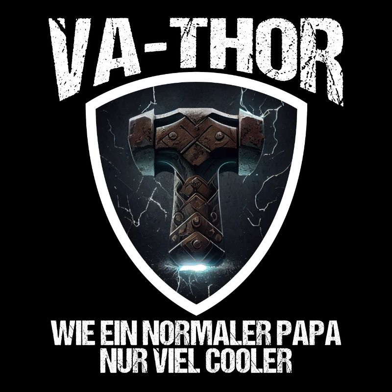 Papa Vathor Va Thor Vatertag Vatertagsgeschenk