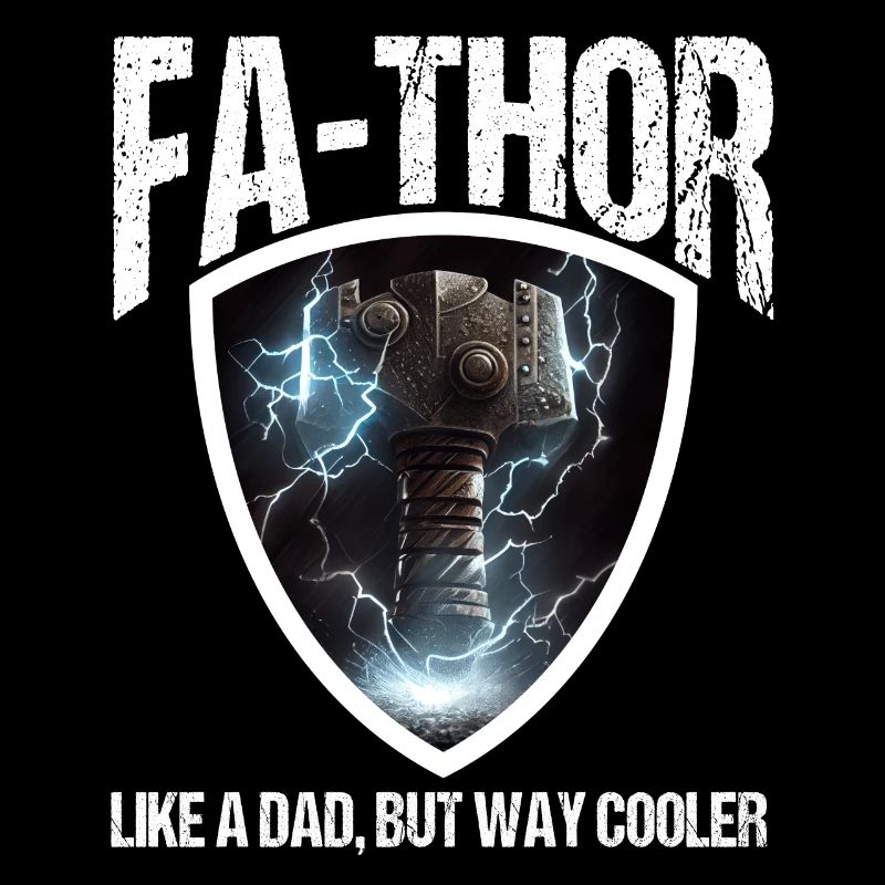 Papa Vathor Va Thor Vatertag Vatertagsgeschenk