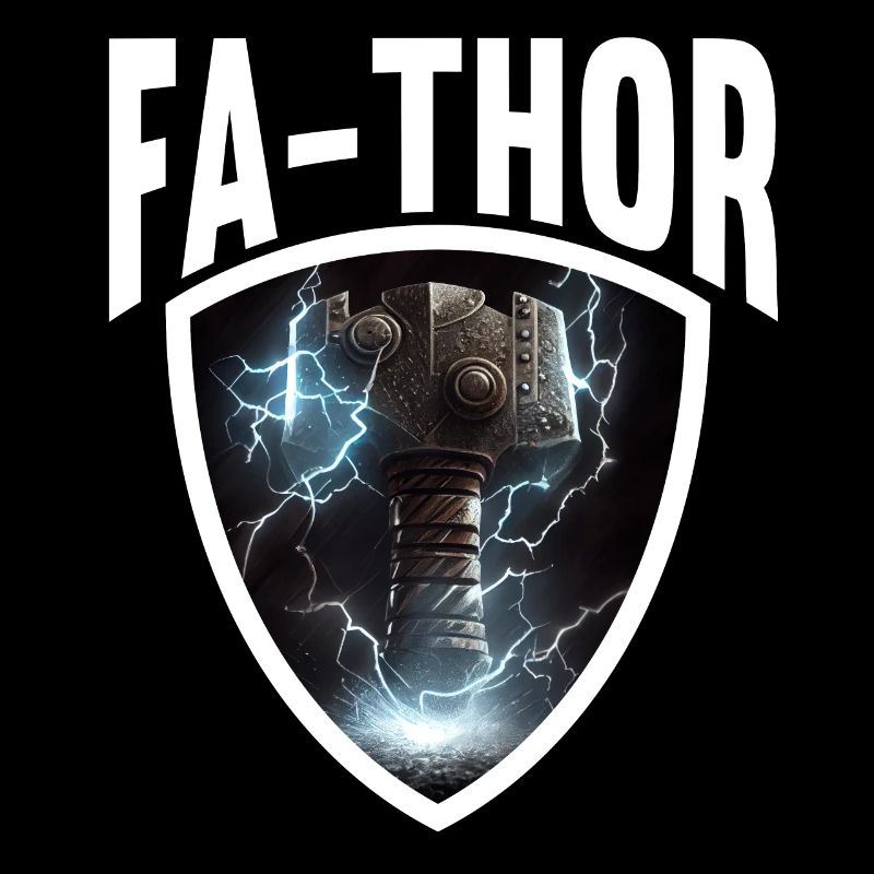 Papa Vathor Va Thor Vatertag Vatertagsgeschenk