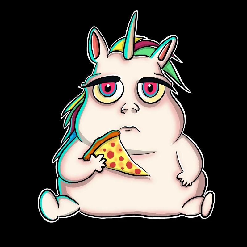 Einhorn Pizza