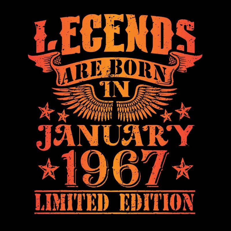 Anniversaire Janvier 1967 Edition Limitée Millésime