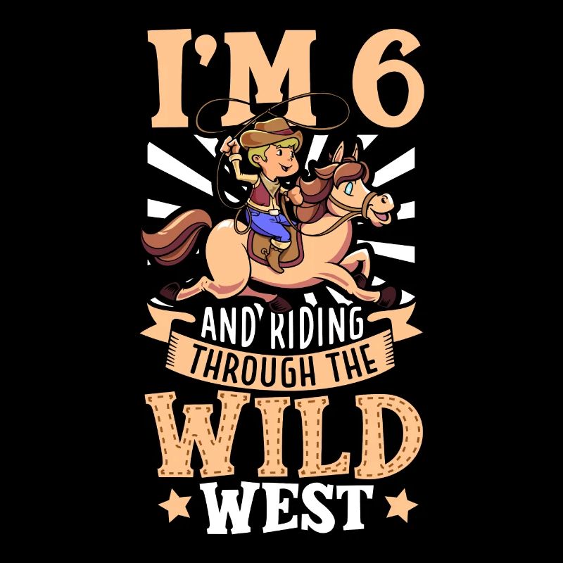 Ich bin 6 - Jungen Cowboy