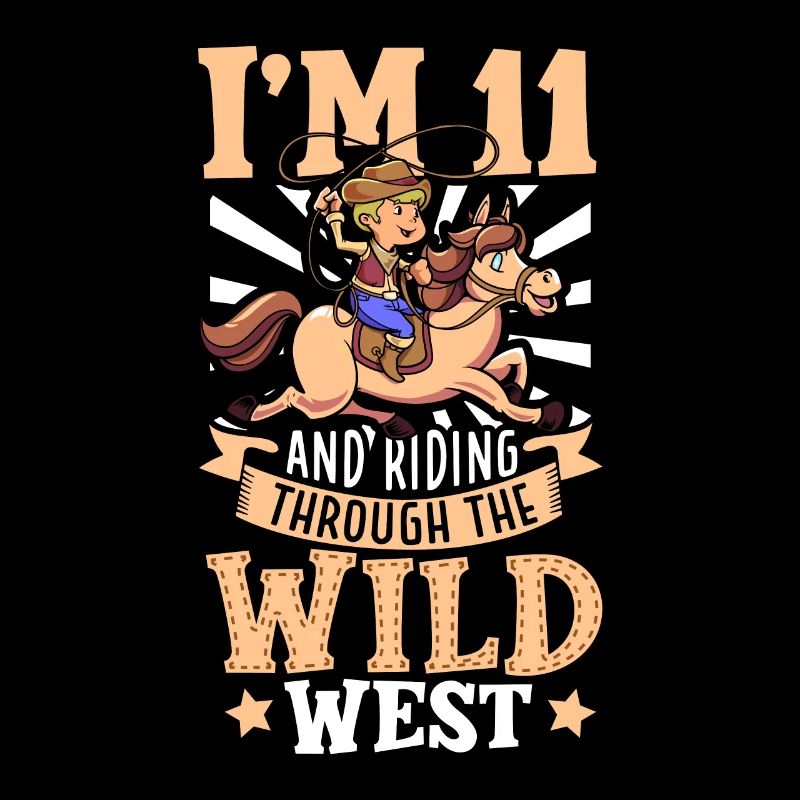 Ich bin 11 - Jungen Cowboy