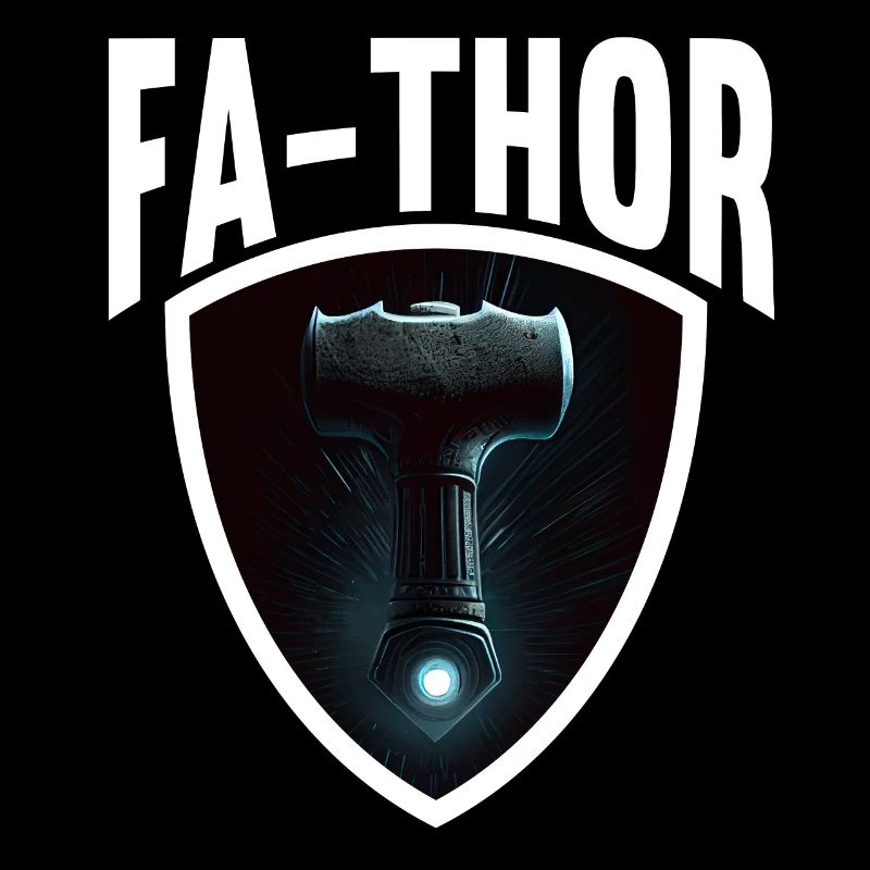 Papa Vathor Va Thor Vatertag Vatertagsgeschenk