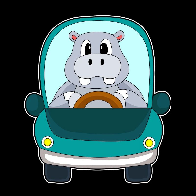 Hippopotamus Car