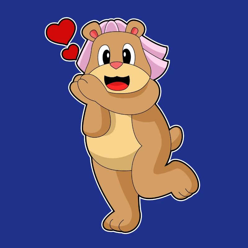 Mariage Bear Bride Veil