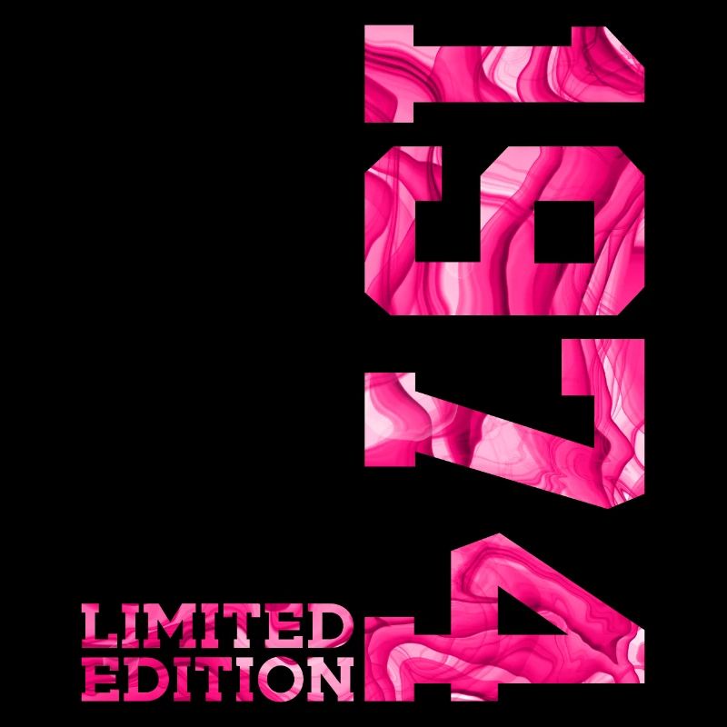 52E ANNIVERSAIRE ÉDITION LIMITÉE ROSE 1974