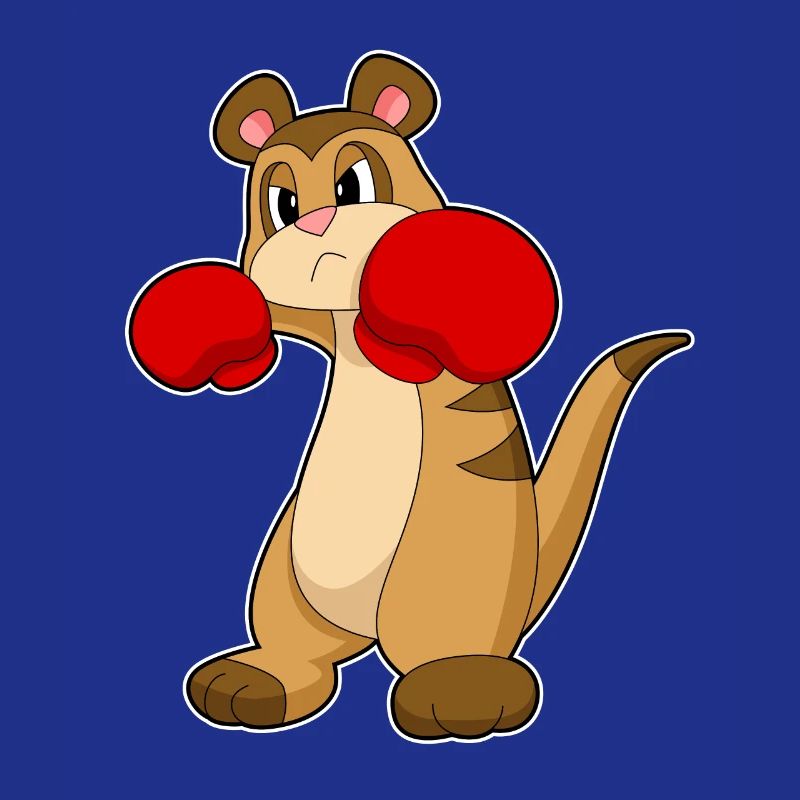 Gants de boxe suricate boxer