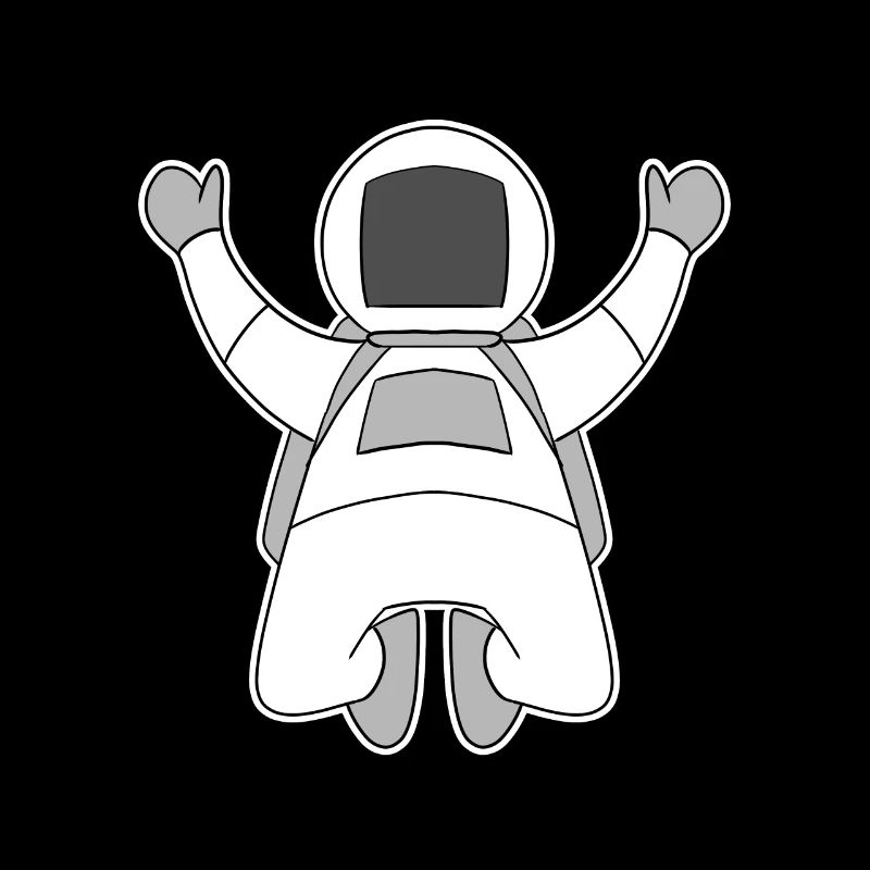 Astronaut motif