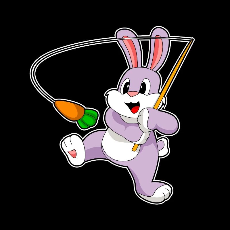 Canne à pêche Bunny Angler Canne à pêche