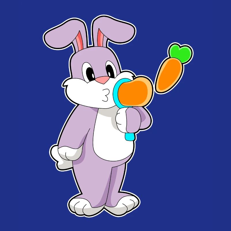 Rabbit Soap Bubbles Carrot