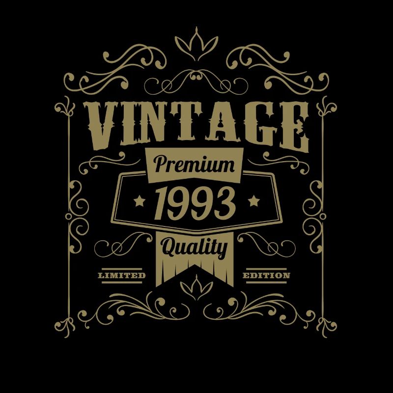 1993 Geburtstag Geburtstag Vintage Sprüche