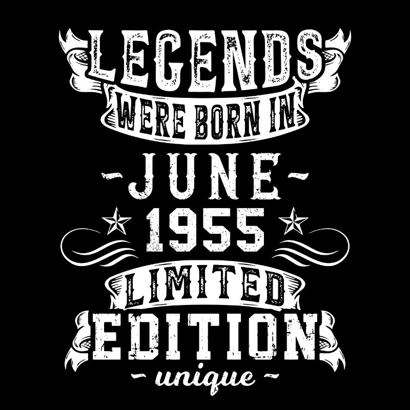 Geburtstag Juni 1955 Limited Edition Vintage