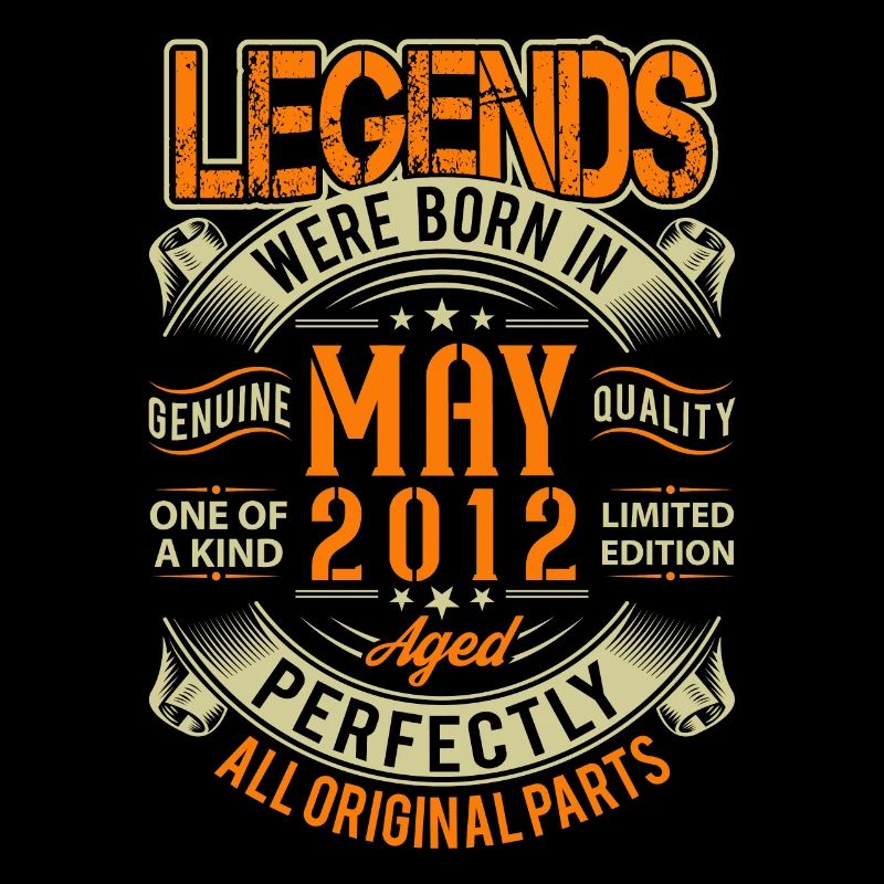 2012 Mai Anniversaire Légende