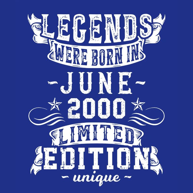 Geburtstag Juni 2000 Limited Edition Vintage