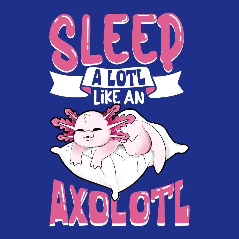 Dormez beaucoup comme un Axolotl