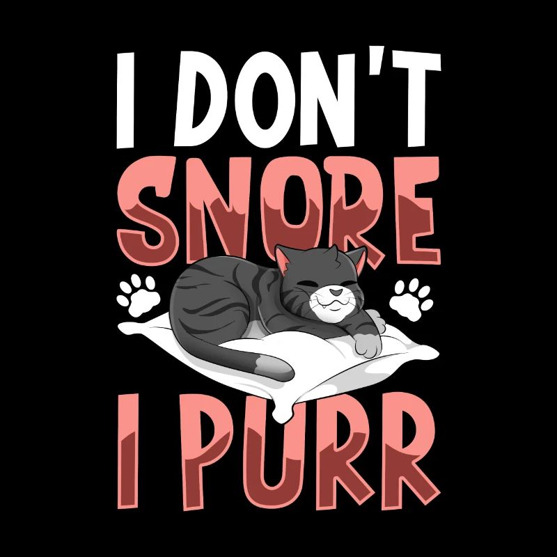 Je ne ronfle pas, je ronronne