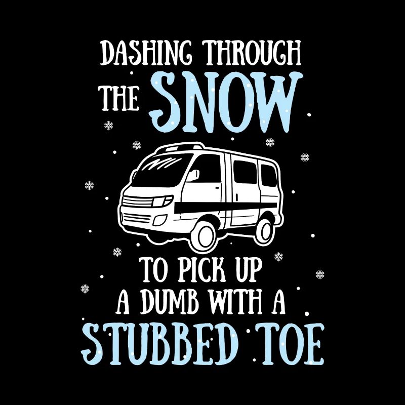 Dashing Through The Snow To Pick Up A Dumb With A