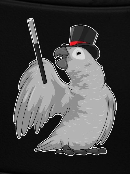 Parrot Wizard Wand