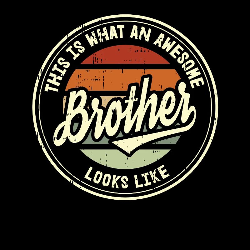 Bester Bruder Retro Bro Geschenk