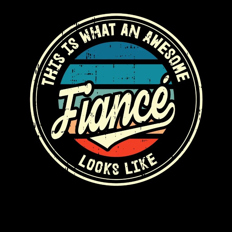 Fiancé Best Wedding Proposal Retro Gift