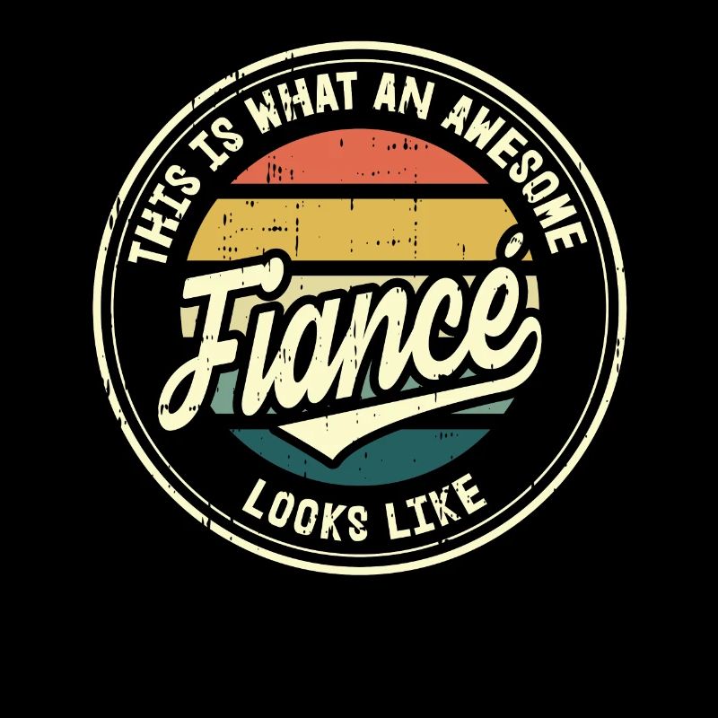 Fiancé Best Wedding Proposal Retro Gift