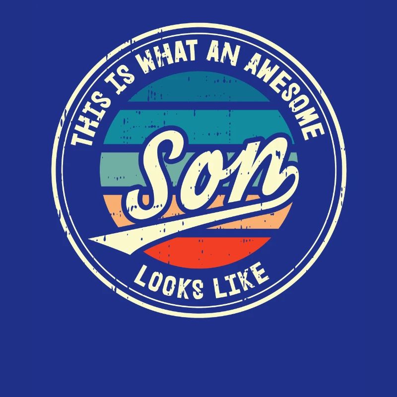 Sohn so sieht ein Spruch Witzig Geschenkidee