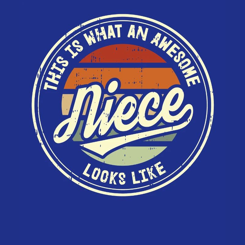 Beste Nichte der Welt Retro Geschenk