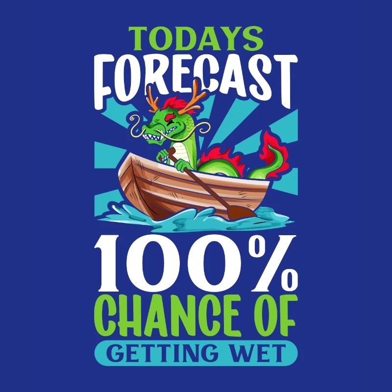 Heute wird es nass - Drachenboot