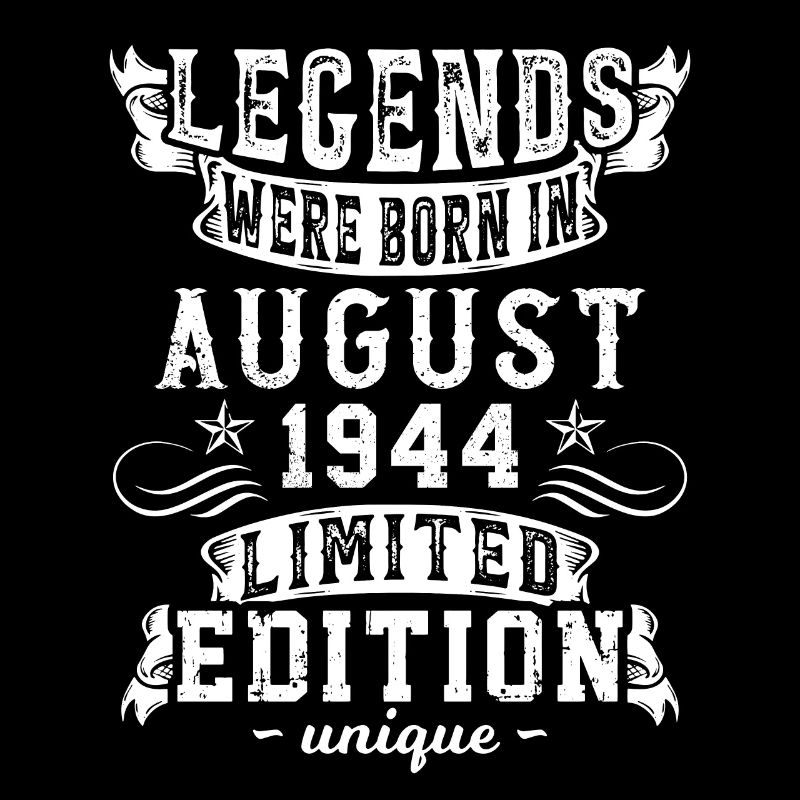 Anniversaire Août 1944 année Édition Limitée Rétro