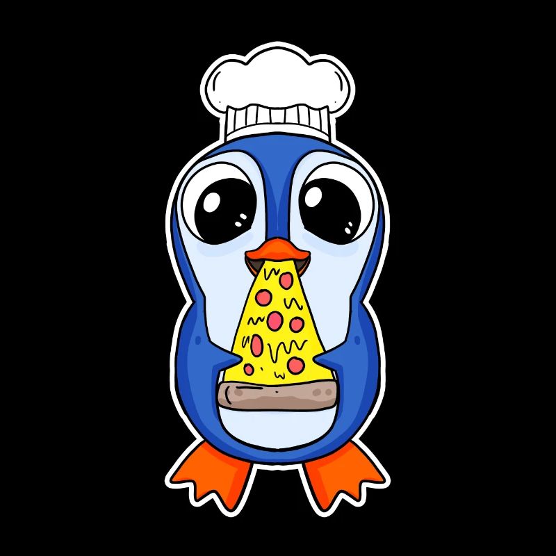 Pizza pingouin gourmet