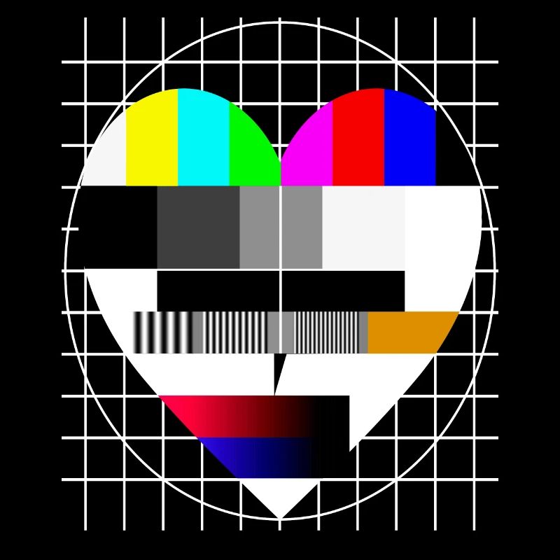 Test Image Coeur I Love 90s Party Love 80s