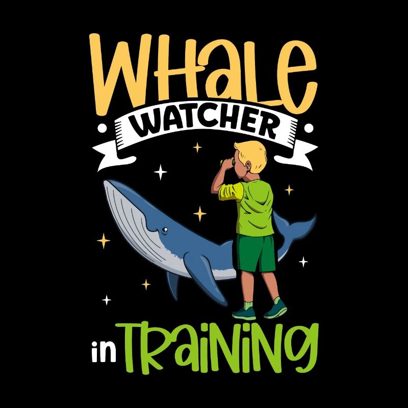 Whale Watcher in Training - Whale Watching