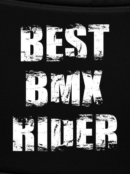 BMX Radfahrer Spruch