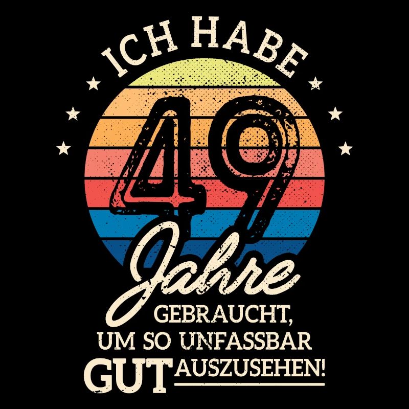 49. Geburtstag Geschenk Habe 49 Jahre Gebraucht