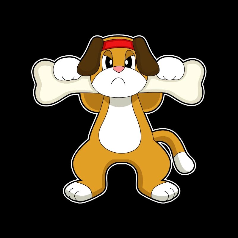 Os de bodybuilder pour chien