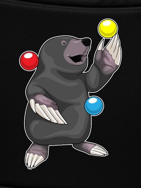 Mole Juggler Juggling