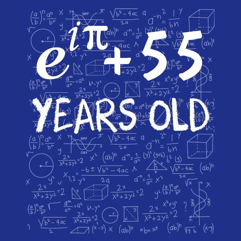 54e anniversaire 54 ans Euler Identité cadeau math