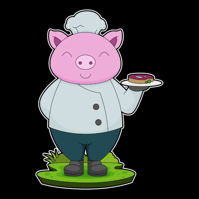 Schwein Koch Fleisch