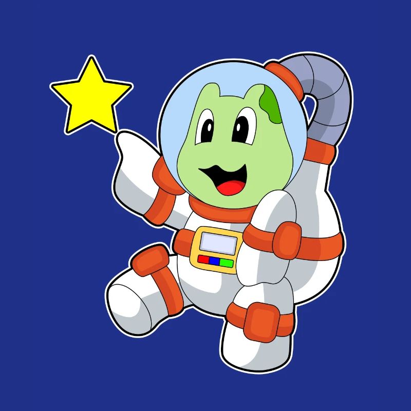 Espace Turtle Astronaut