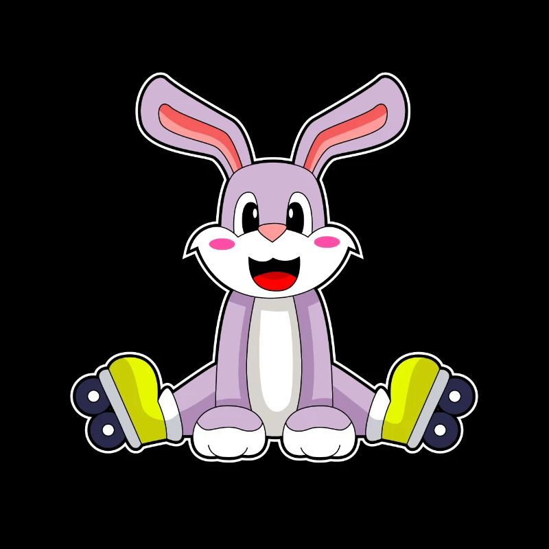 Lapin patins à roues alignées patins à roulettes