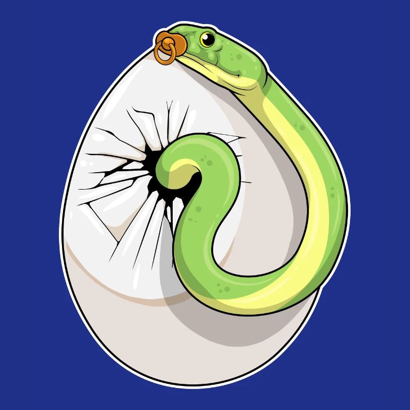 Snake Egg Pacifier