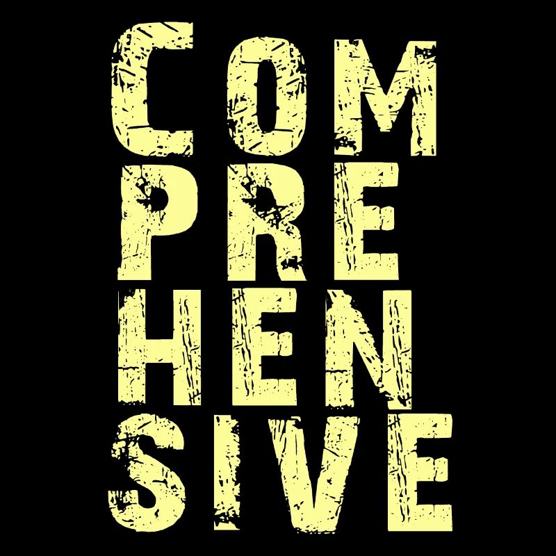 Explorez tous les aspects de COMPREHENSIVE