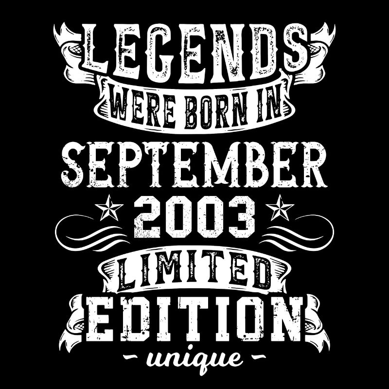 Anniversaire Septembre 2003 Année Edition Limitée