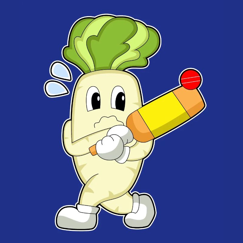 Radieschen Cricket Cricketschläger