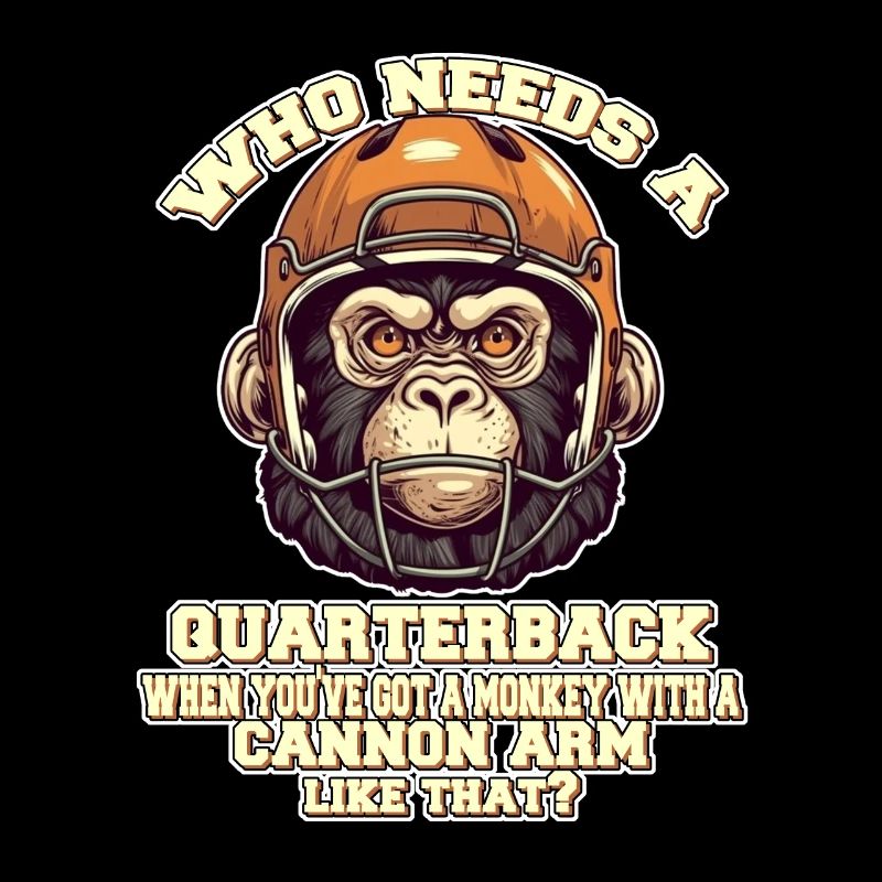 Motiver le singe quaterback