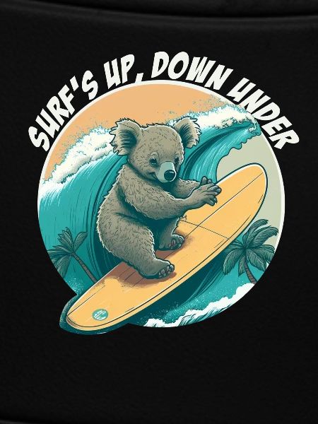 Down under surfender Koalabär