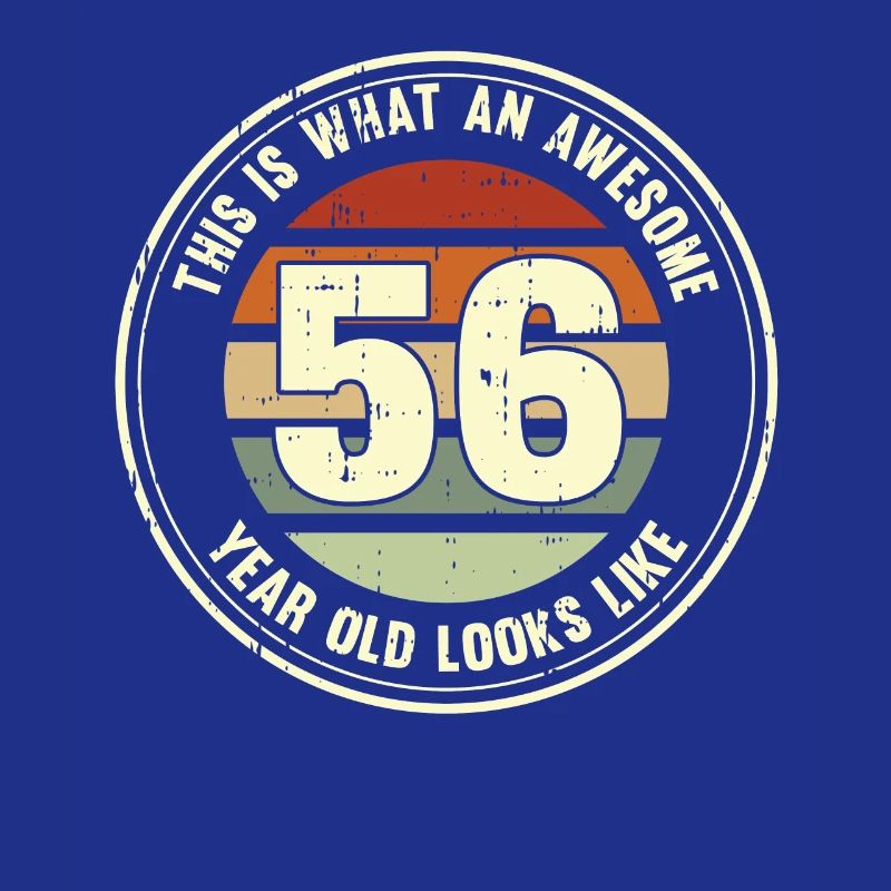 56. Geburtstag so sieht man mit 56 Retro Geschenk