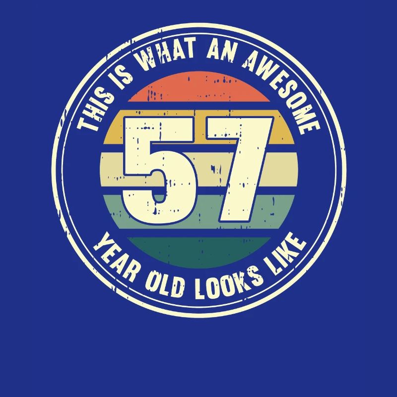 57. Geburtstag so sieht man mit 57 Retro Geschenk