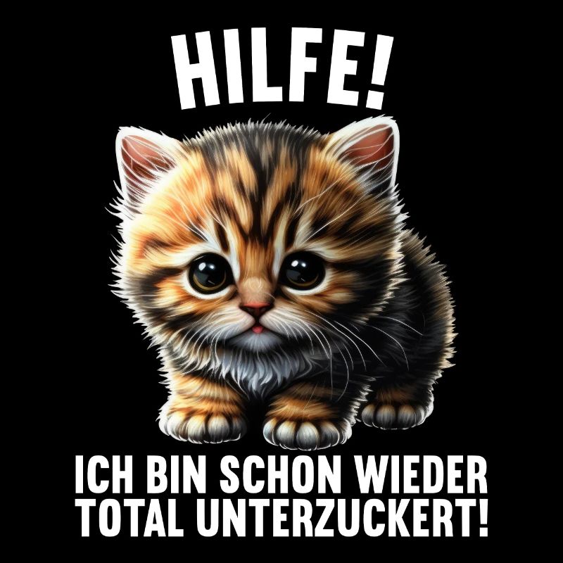 Ich bin schon wieder total unterzuckert Katze